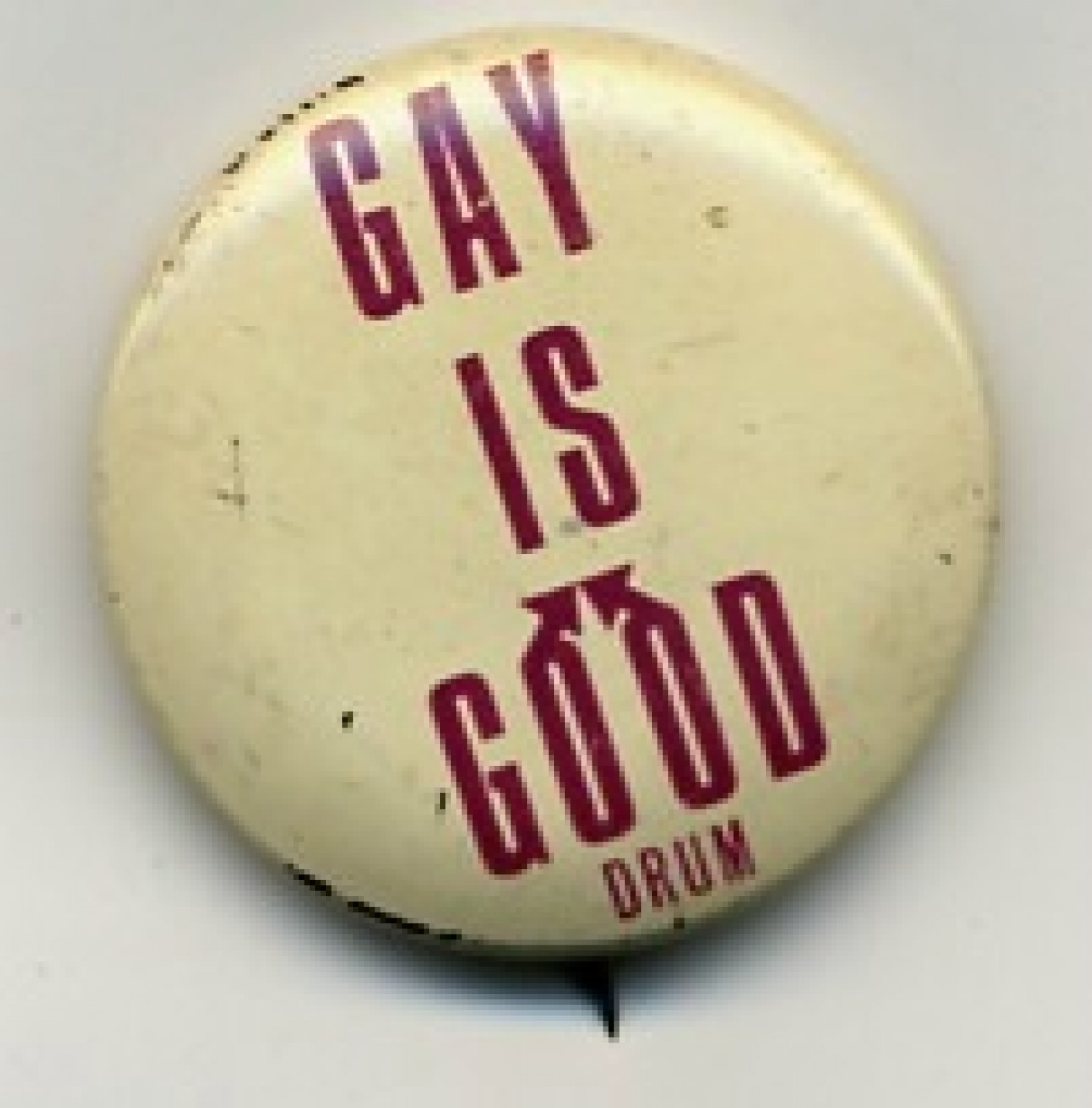 Gay is Good button